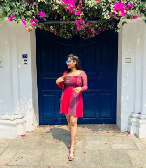 VJ Ezhilarasi Instagram - Some days you just have to create your own sunshine ✨
.
.
P.c: @harini_nagaraj_22 ♥️