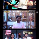 VJ Ezhilarasi Instagram - Glimpse of our first big event “thaana serndha kootam with #attakathidinesh “ A big thanks to Ranjith sir & vetrimaaran sir for accepting my invitation and making our event memorable forever😍🥰🧿♥️