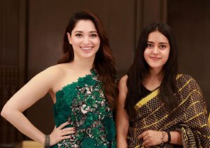 VJ Kalyani Instagram - Loved hosting the promotions of Aranmanai 4, fab conversation!
@tamannaahspeaks & #SundarC sir was the sweetest to mention the work post shoot💛

📸: Deepan🫡

#aranmanai #promotions #host  #tamannah #sundarc #vjkalyani🎤