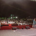 VJ Kalyani Instagram - Swipe>>> 💛 (DO NOT MISS THE LAST PIC‼️ Or may be the pics on the wholeee🙈) ... Yet an other massive show with stellars @sivakarthikeyan @sreeleela14 @actorsathish @iambababaskar Anantara'24 Thankyou for all the loveee DSU💛💛 Breaking the blues with @lithas_rentals 📸: @balaartphotography thankyou, loving the work! #host #collegeculturals #gratitude #sreeleela #sivakarthikeyan #actorsathish #bababaskar #fun #vjkalyani🎤