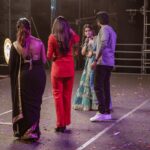 VJ Kalyani Instagram - Swipe>>> 💛 (DO NOT MISS THE LAST PIC‼️ Or may be the pics on the wholeee🙈) ... Yet an other massive show with stellars @sivakarthikeyan @sreeleela14 @actorsathish @iambababaskar Anantara'24 Thankyou for all the loveee DSU💛💛 Breaking the blues with @lithas_rentals 📸: @balaartphotography thankyou, loving the work! #host #collegeculturals #gratitude #sreeleela #sivakarthikeyan #actorsathish #bababaskar #fun #vjkalyani🎤