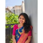 VJ Tara Instagram - Happy diwali 🪔🎆 . . Saree: @srijeyamsarees Blouse: @_barnali_fashion_ Jewel: @aarvee.chennai #saree #ethinicwear #traditionalwear #ootd #diwali