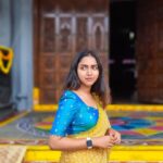 Vaishali Raj Instagram - Andariki sriramanavami subhakanshalu🙏🏻☺️ . . . #jaishriram #ramnavmi #navami #saree #vibes #festival #mood #throwback #love #candid