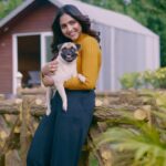 Vaishali Raj Instagram - A dog is the only thing on earth that loves u more than himself💛 . . . . #love #for #pets #neverending #pug #puglove #paws #doglover #insta #unconditionallove
