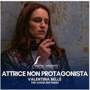 Valentina Bellè Instagram - Ringrazio il #sngci per questo splendido riconoscimento. Una vera gioia continuare a celebrare un progetto che mi ha già dato così tanto e che spero serva a ricordare con forza le storie di queste donne.
Grazie a @julianjarrold e @elisamoruso e a tutto il prezioso cast e la crew a cui devo moltissimo a @wildsidesrl @disneyplusit e @housefilmtv per la cura e la fiducia.
Congratulazioni a tutti i vincitori! Ci vediamo a Napoli!! @nastridargento