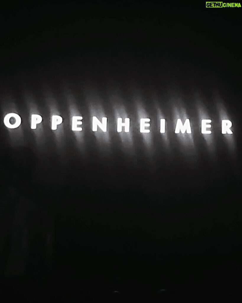 Valentina Lodovini Instagram - welcome to my top five movies, Oppenheimer . (grazie♥️.)