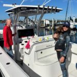Valentine Thomas Instagram - Florida tour 🌴. My baby girl got to catch a few fish with me all over Florida! Did not foresee how hard it would be to squeeze in into my 5mm 😂 My last time diving, I was about ready to cut it open. Bring on the 1mm weather, we’re ready for our girls summer 😁🥰🤰Oh yeah @danielf86 was there too 😂