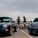 Valentine Thomas Instagram - Great interview of my wonderful hubby @danielf86 by @elferspot 😍🤩 This is legit what our date nights are made of haha just driving around, chasing each other into the sunset then go for dinner. Sometimes I get lucky and get driven around in an EVO 😂 pshhhh pshhhhh pshhhhh 💨 Link for the article in stories! 📷 @tonymedia