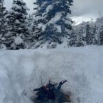 Valentine Thomas Instagram - Durango quickie ❄️🏂 The sausage survived 😌