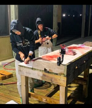 Valentine Thomas Instagram - I FOUND THE SECRET FOR HAPPINESS GUYS! Just do redneck activities and you’ll always have fun and be happy 😌 (it’s a joke…)