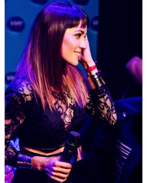 Valeria Gastaldi Instagram - Escuchar sus voces cantando todas las canciones y sonreír 😊 Gracias por la magia!✨
#MemoriesVale #StyleVG
PH @rs.garcia