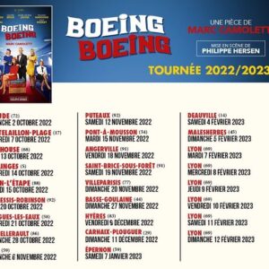 Valérie Bègue Instagram - Pour la version claire retrouvez moi pour la 2eme tournée de Boeing Boeing près de chez vous 😎