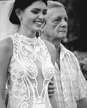 Valeriia Karaman Instagram - Today, I want to dedicate a post to my dearly beloved grandpa, who passed away on 17/12/2023. He was an extraordinary man with the heart of a lion. As the eldest son in a family of seven children, he endured many hardships throughout his life, yet I never once heard him complain.  As a child, he survived World War II. At 14, he lost his father and became the pillar of the family for his mother and younger siblings. From a young age, he taught me about world history and geography. He gave me my first nickname, "grasshopper," and until the last time I saw him, he would affectionately sing, "Look at this grasshopper, so cute with his knees bent backward." My grandpa walked me down the aisle at my first wedding, and I would cancel a job in Paris just to fly home for his 80th birthday.  The love story between my grandpa and grandma was one for the ages; they spent nearly sixty years together, a testament to their enduring love and commitment. He was a one-woman man, and that woman was my grandma, his partner in every sense through life's journey. 
In the last three years, grandpa suffered from dementia, and in his final weeks, he was in a coma. I saw how tired he must have been, and even though I hoped for the best, I understood it was his time to rest. 
Last year, my grandparents moved from Kherson to my place in Kyiv, and I did my best to alleviate their suffering. During my last visit in Kyiv, I tried to stay as long as possible, even though I was terrified during the intense russian attacks in May. 
I am immensely grateful to my wonderful friends @oleksandrahhh, @old_nyc, and @igormakedon for caring for my grandparents especially I’m grateful to @old_nyc for taking my grandpa for a walk to do sports and visiting them as often as they could. 
Tomorrow, we will lay my grandpa to rest, but the memories of him will remain with me for as long as I live. 
Grandpa, you were always there for me, more of a father than anyone else could be, including my own fathers. 
I love you eternally, and a part of you will forever be with me.