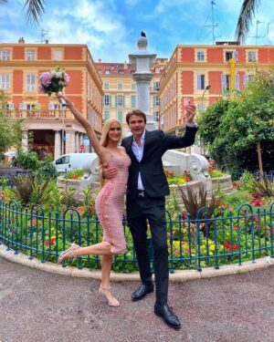 Valeriya Merkouchenko Instagram - 13.06.2020 Mr & Mrs Merkouchenko 🥰🥰🥰🥰