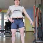Valeriya Bukina Instagram - Просто кайфуй 💪#ноги #wellness #bodybuilding #motivation #fitness #trening