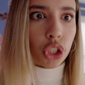 Valery M. Ortiz Instagram - Friday feels!!! 😂🗣😬
.
TWO new episodes of Gabby Duran TONIGHT on Disney Channel! I had SO MUCH fun working on the “Dina’s and Doug’s” episode directed by the funniest and super organized @thejonrosenbaum ! 
.
Watch the episode and comment below which ‘Dina’ is your favorite?! 😜 Spoiler! MY favorite wore glasses and crocs! 
.
.
.
.
.
.
.
.
#GabbyDuran #gabbyduranandtheunsittables #disneychannel #NewEpisode #FridayFeels #EstoyFeliz #NotATripleThreat 😂