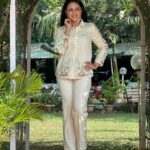 Vandana Lalwani Instagram - Strong. Confident. Unstoppable. ✨ . . . Wearing these amazing outfits from @aadews__ PR @maverick.communication01 #ootd #newcollection #cotton #stylish #comfortable #vandanalalwani #coordset #cottondress #kurti #explore