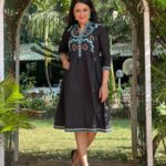 Vandana Lalwani Instagram - Strong. Confident. Unstoppable. ✨ . . . Wearing these amazing outfits from @aadews__ PR @maverick.communication01 #ootd #newcollection #cotton #stylish #comfortable #vandanalalwani #coordset #cottondress #kurti #explore