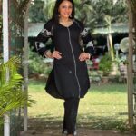 Vandana Lalwani Instagram - Strong. Confident. Unstoppable. ✨ . . . Wearing these amazing outfits from @aadews__ PR @maverick.communication01 #ootd #newcollection #cotton #stylish #comfortable #vandanalalwani #coordset #cottondress #kurti #explore