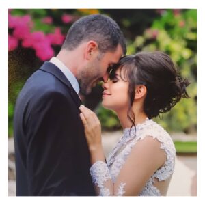 Vanessa Blandón Instagram - The day we married is one of the best days of my life, as on that day I found my best friend for life. You made me feel so loved and comfortable, that I cannot imagine a life without you. Now, I genuinely feel I am the luckiest girl on earth, for I have a man who is loyal to me (which is rare these days).
I want to confess that, every morning before you wake-up, I stay a little more in bed just to watch you sleep. You may think I am crazy, but I cannot help it, I am obsessed with you. I only want one thing in life now, to be your only love forever. You are the best companion to face this new adventure. Te amo! Estamos listos para ti 👶🤰