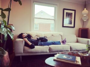 Vanessa Carlton Instagram - And this is what we call….progress. #jimmydean Pics: @chandrawatson