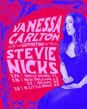 Vanessa Carlton Instagram - The dream continues! The high priestess has called on me to awaken the ghosts AND I TAKE THIS JOB SERIOUSLY. 
@stevienicks and her awesome band and crew put on a truly magnificent show.  For these opening sets it will be me, a piano and a dream. 
Hope to see you there! Love, Vanessa
