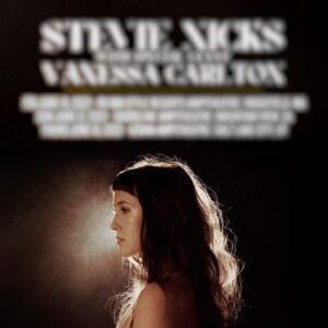 Vanessa Carlton Instagram - Grab your tickets to come see @stevienicks magnificent shows this June! I have the great privilege of opening the stage for her and her amazing band a few more times. I keep pinching myself awake from this dream, but the dream is real. 🖤
Video art: @interiorstate 
Photo: @alyssegafkjen 
H & M: @tarrynfeldman
Song: The Only Way To Love