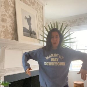 Vanessa Carlton Instagram - Morning! I know I’m a natural saleswoman. We got a fresh stock of this version of the MMWD sweatshirt. It’s on point. The letters are appliqué and embroidered so you can feel like you graduated from college even though you didn’t….just like me! Link in bio and in my very own story. Limited sizes due to SUPPLY CHAIN. We hope to get XXL’s the next round. Get on it. X Ps. Big thanks to @tinaibanez for bringing these babies into the world. Pps. These are omnisex.