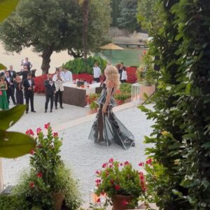 Vanessa van Cartier Instagram - In the enchanting Villa Feltrinelli Gragnano,
Where time seems to slow and dreams come alive,
I am filled with gratitude as I take the stage,
To perform for friends who make my heart thrive.

The grandeur of this place, a sight to behold,
With its elegant architecture and picturesque views,
The beauty of the surroundings, a feast for the eyes,
Enhancing the experience, igniting inspiration anew.

As the melodies flow, carried by the gentle breeze,
The music weaves its spell, touching every soul,
The audience, a tapestry of smiles and applause,
Their presence, a gift that makes me whole.

In this sacred space, love and music intertwine,
Creating a symphony of emotions, pure and true,
The connection between us, a bond that's divine,
As we share this moment, our spirits renew.

Villa Feltrinelli Gragnano, a haven of joy,
Where dreams are realized and memories are made,
I am blessed to have performed in this magical place,
For friends that I love, forever in my heart, they'll stay.
Happy Birthday dear Stephen❤️ ly both!

Wig @wigmayson 
Dress @dglamour 

#drag #dragqueen #dragqueens #gardalake #italia #fashioninsta #birthdaypresent #love #classy #villafeltrinelli #lagodigarda