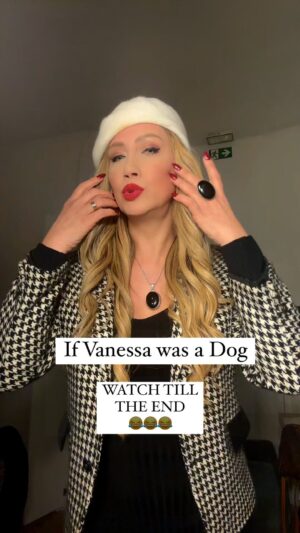 Vanessa van Cartier Instagram - @robinbruyninckx_ #joke #transition #funnyreel #comedy #entertainment #dog #cockerspaniel #wig #blonde #viral