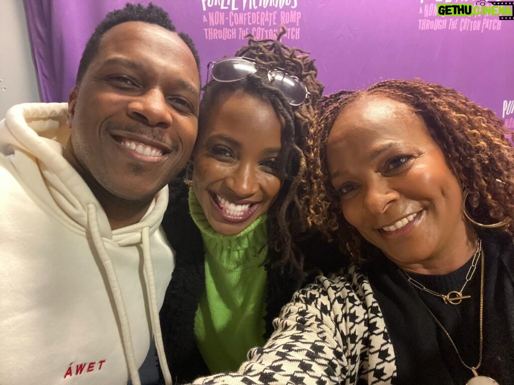 Vanessa Bell Calloway Instagram - More fun @purliebway thanks to all that came to see us do our thang! @shanolahampton @rosecathpink @robinthede @tamaratgreg @jeniferlewisforreal @nicolegaliciaa_