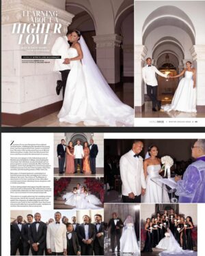 Vanessa Bell Calloway Instagram - Thank you World Bride Magazine @myrdithleonmccormack for this gorgeous photo layout and story highlighting my #babygurl @allyycali and my son in love @zprince.co incredible November wedding. Thank you @robertector and @jjlewis06 for these beautiful photos! Thanks to @darrendpr @wpmillermoments for all of your help in making this amazing moment. You can purchase a hard copy at worldbridemagazine.com 👏🏾👏🏾👏🏾👏🏾💕💕💕💕😘😘😘😘