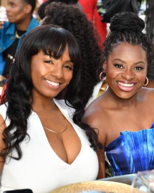 Vanessa Bell Calloway Instagram - #essencewomeninhollywood luncheon last week was great! Always nice seeing the beautiful ladies @patinamiller @thedaniellebrooks @gail__bean @ceoazarel @iamrobireed @erikaalexanderthegreat @tikasumpter Letitia Wright 😍😍😍