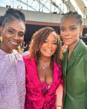Vanessa Bell Calloway Instagram - #essencewomeninhollywood luncheon last week was great! Always nice seeing the beautiful ladies @patinamiller @thedaniellebrooks @gail__bean @ceoazarel @iamrobireed @erikaalexanderthegreat @tikasumpter Letitia Wright 😍😍😍