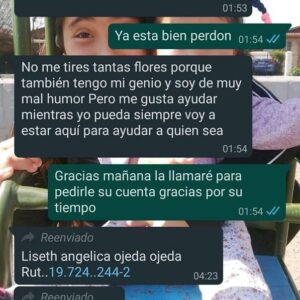 Vanessa Daroch Instagram - Por favor difundir mis amores....se los agradezco mucho. SI FUERON ESTAFADOS POR ESTA PERSONA INESCRUPULOSA, POR FAVOR COLOCAR DENUNCIA EN SU CONTRA COMO YO LO HARÉ!⚠️⚠️⚠️