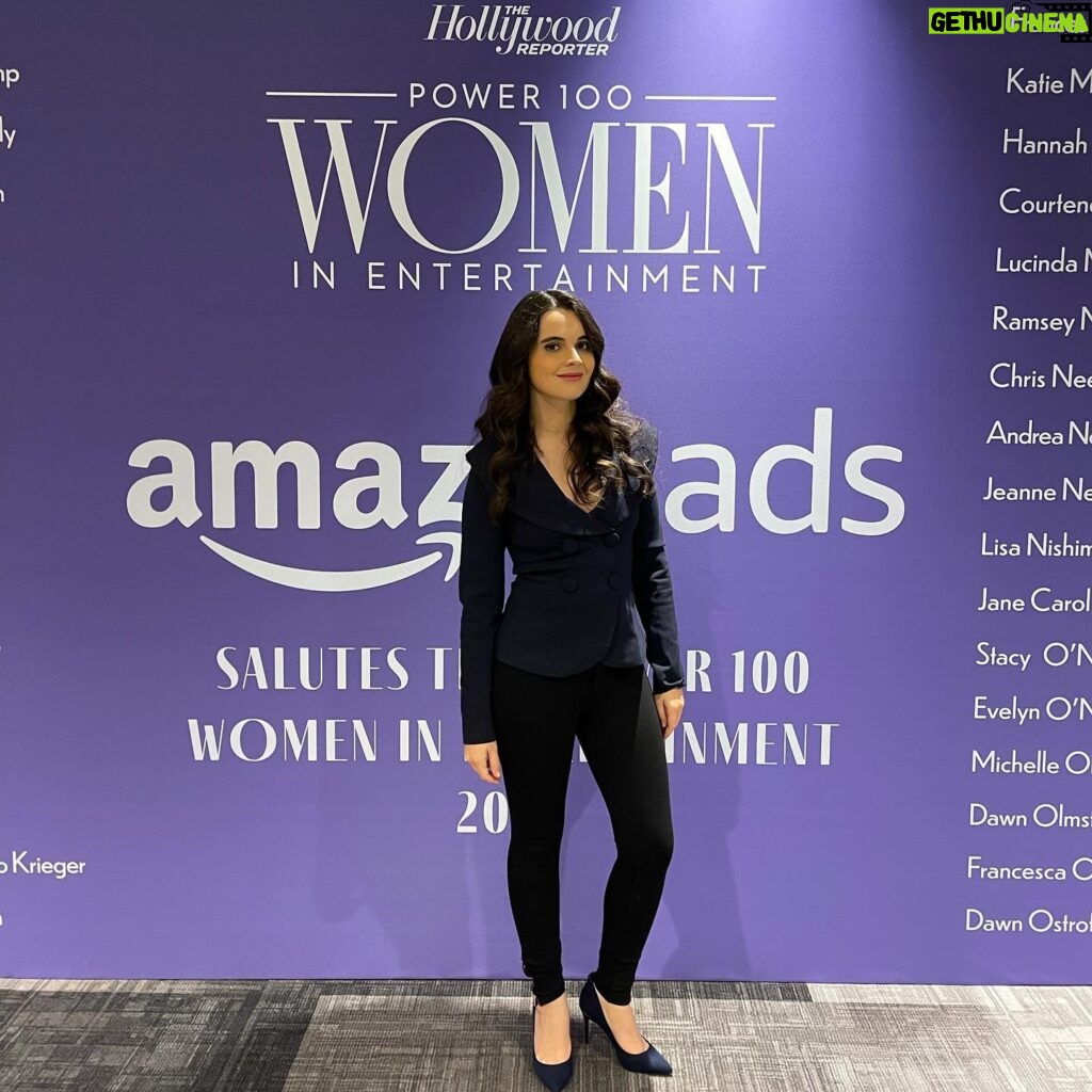 Vanessa Marano Instagram - Had a blast a blast at the Power 100 Women in Entertainment Breakfast yesterday! These photos were taken after 3 hours of sleep and 4 cups of coffee. Can you tell? 💜