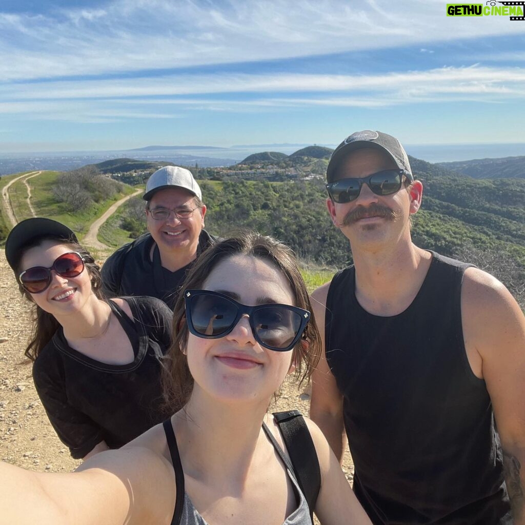 Vanessa Marano Instagram - We decided to take Ryan’s mustache for a hike. 😏