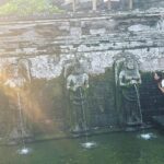 Vanessa Rubio Instagram – Water cleanses in Bali, at Tanah Lot, Taman Beji waterfall, and Uluwatu ✨#souljourney #spiritcleanse #renewal