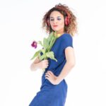 Vanessa Rubio Instagram - Aries Season 🔥 I thought of this photo created by @functionalartist ( who is btw a badass visionary artist) when we met in NYC, years ago. This season I am gathering all the blooming flowers and marching to my own drum. Headphones on because I’m not listening to the BS 🔥