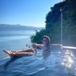 Vanessa Rubio Instagram - Water retrieval in Greece. It seems like a lot of people I know are visiting Greece lately. Why do you think it is? And what places are calling your to your soul lately? ✨🩵💦