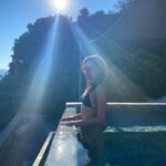 Vanessa Rubio Instagram - Water retrieval in Greece. It seems like a lot of people I know are visiting Greece lately. Why do you think it is? And what places are calling your to your soul lately? ✨🩵💦