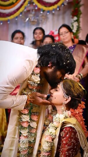 Vasanthi Krishnan Instagram - Let’s journey to forever 🥺together ❤️🫰🏻🧿
🧿🧿🧿
.
.
.
Videography @candid_shoooter_ 
Blouse Desginer @naa_maguva 
Jewellery @emmadi_silver_jewellery_hyd 

#vk #pk 

#instragram #vasanthikrishnan #together #forever #vk #pk #cuteone #bigboss #telugu #cinema #trendingcouples👫 #samantha #weddinginspiration #cutest
