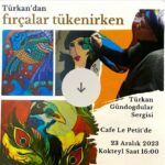 Veda Yurtsever Instagram - Pek kıymetlimiz ressam Türkan Gündoğdular’ ın 18 parçadan oluşan Fırçalar Tükenirken adlı exclusive resim sergisi yarın ( 23 Aralık 2023) Cafe Le Petit ‘de sergileniyor. Ben çok mutluyum şahsen , zira kendisi tanıdığım en nev-i şahsına münhasır insanlardan biri, yanında olmak çok heyecanlı olacak, bekleriz..🐬🦋 #fırçalartükenirken @cafe_le_petit #ayvalık #resim #sergi @turkangundogdular_terracotta