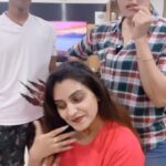 Veena Ponnappa Instagram - Manteee….. @veena_ponnappa_vnaa @satinshreyasyata