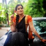 Veena Ponnappa Instagram - @veena_ponnappa_vnaa❤️ #veena #veenaponnappa #ravoyichandama #kannadaactress #poser #enjoying #happyme #telugu #teluguserials #etvtelugu #beingme #blacksaree #sandalwood #actor #traditional #style #saree #flowerlove #sareelover #actorlife #rudrani #instsgram #cute #socialmedia #workmode