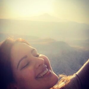 Venus Singh Instagram - Up above the world so high !! ❤️
When you are so high above the ground that you are almost one with the sky... you finally hear the sound of silence... a gentle buzz... it stirs you up & makes you want to stay in the sky forever. (The last picture perfectly summarises all I felt) .
.
.
I was so glad to experience this in a SUNRISE timed HOT AIR BALLOON ride with my girls @angadsimran & @nups2809 ❤️❤️ & highly recommend this as a must do in Cappadocia, Turkey with a view of the famed “fairy chimneys”😍
.
.
.
#hotairballoon #hotairballoons #hotairballoonfestival #turkey #turkey🇹🇷 #turkish #türkish #turkısh #cappadocia #cappadociaturkey #holiday #holidays #holidayfun #travel #travelphotography #travelgram #happiness #sky #shotoniphone #iphonography