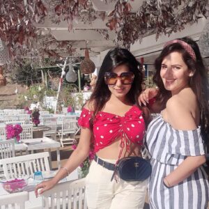 Venus Singh Instagram - “Oh the places you will go” ~ Dr. Seuss 

This one right by the sea...full of pink bougainvilleas...sunshine...yachts...& herb sellers...❤️❤️

Made us happy & it shows in the pictures!! 
.
.

@angadsimran found this not so sleepy & very chic fishing village GUMUSLUK in a travel blogger’s story & we decided to spend an afternoon here. 
A short drive from BODRUM downtown, this was a lovely, relaxed & absolutely befitting end to our TURKEY 🇹🇷 trip. 
The restaurants are a tad bit expensive, one coz they are few & two coz they are located so well!! (Swipe to see the video, bet you’ll ❤️ the place) 
But once in a while it’s ok to splurge... isn’t it ?? 
.
.
.
P.S. - we bought enough oregano & parsley to last us till we go again!! Lol !! 
.
.
.
#gümüşlük #gumusluk #gumuslukbodrum #bodrum #bodrumturkey #bodrumgümbet #bodrumbodrum #turkey #turkish #turkeytravel #turkeytrip #adventure #explore #seaside #sunshine #friends #friendtrip #travel #travelling #travelgram #travelgirls #girlstrip #girltribe #girltravels