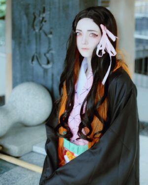 Venus Palermo Instagram - More Nezuko! Do you want me to do more cosplay? ❤️ 

#cosplay #cosplayer #anime #cosplaygirl #cosplayersofinstagram #manga #cosplayers #cosplayphotography #animecosplay #art #cosplaying #kawaii #makeup #otaku #photography #costume #cute  #cosplays #cosplaymakeup #nezuko #nezukokamado #nezukocosplay #demonslayer #demonslayercosplay #kimetsunoyaiba #kimetsunoyaiba cosplay