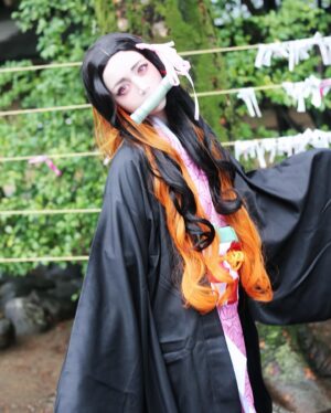 Venus Palermo Instagram - More Nezuko! Do you want me to do more cosplay? ❤️ 

#cosplay #cosplayer #anime #cosplaygirl #cosplayersofinstagram #manga #cosplayers #cosplayphotography #animecosplay #art #cosplaying #kawaii #makeup #otaku #photography #costume #cute  #cosplays #cosplaymakeup #nezuko #nezukokamado #nezukocosplay #demonslayer #demonslayercosplay #kimetsunoyaiba #kimetsunoyaiba cosplay