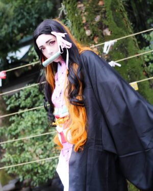Venus Palermo Instagram - More Nezuko! Do you want me to do more cosplay? ❤️ 

#cosplay #cosplayer #anime #cosplaygirl #cosplayersofinstagram #manga #cosplayers #cosplayphotography #animecosplay #art #cosplaying #kawaii #makeup #otaku #photography #costume #cute  #cosplays #cosplaymakeup #nezuko #nezukokamado #nezukocosplay #demonslayer #demonslayercosplay #kimetsunoyaiba #kimetsunoyaiba cosplay